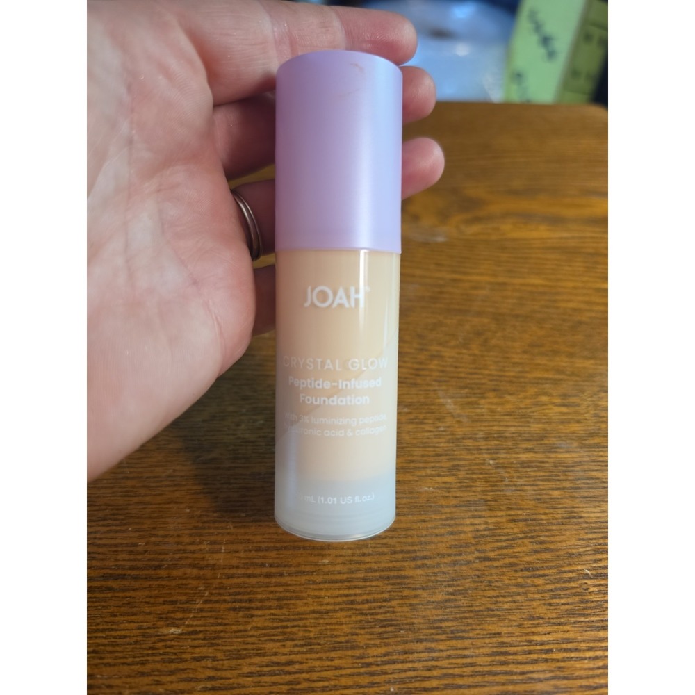 JOAH Crystal Glow Peptide Foundation FN030 1.0 / 1oz New!!!